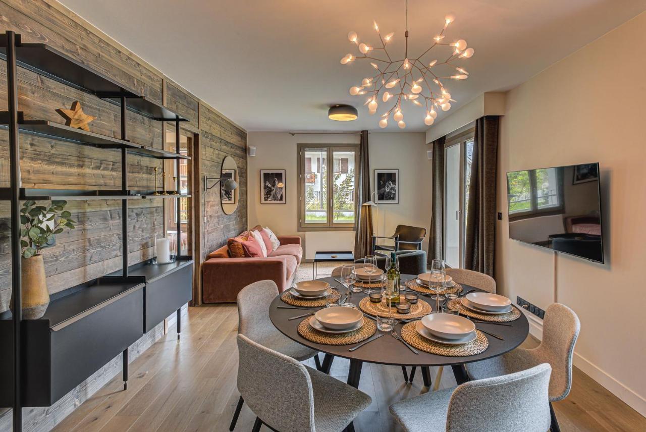 White Pearl A05 Modern Apartment Chamonix Alpes Travel Sleeps 4 To 6 Εξωτερικό φωτογραφία