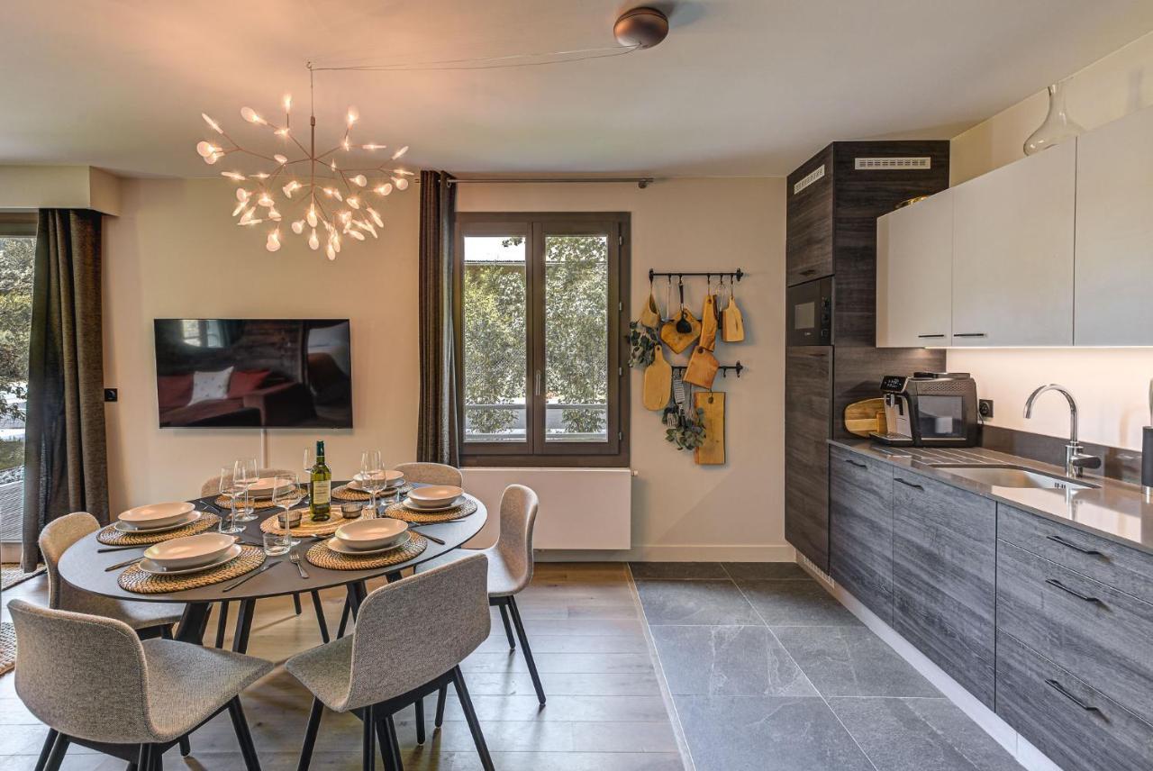 White Pearl A05 Modern Apartment Chamonix Alpes Travel Sleeps 4 To 6 Εξωτερικό φωτογραφία